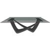 BONTEMPI tavolo fisso rettangolare con struttura antracite BACH 53.80 200x100 cm - 53.80-M310-C158