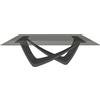 BONTEMPI tavolo fisso rettangolare con struttura antracite BACH 53.80 200x100 cm - 53.80-M310-C159
