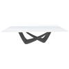 BONTEMPI tavolo fisso rettangolare con struttura antracite BACH 53.82 250x100 cm - 53.82-M310-C150