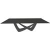 BONTEMPI tavolo fisso rettangolare con struttura antracite BACH 53.82 250x100 cm - 53.82-M310-C183S