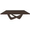 BONTEMPI tavolo fisso rettangolare con struttura ottone scuro BACH 53.80 200x100 cm - 53.80-M028-L002