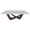 BONTEMPI tavolo fisso rettangolare con struttura ottone scuro BACH 53.80 200x100 cm - 53.80-M028-C180S