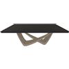 BONTEMPI tavolo fisso rettangolare con struttura sabbia BACH 53.80 200x100 cm - 53.80-M312-L038