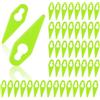 OFFCUP Lame in Plastica, 110 Pezzi Lame di Ricambio in Plastica, Lame per Tagliaerba Plastica, Lame per Decespugliatori di Plastica per Einhell GC-CT 18/24 Li,ECC (Verde Chiaro)