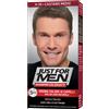 Just for men shampoo colorante h35 castano medio attivatore chiaro 38,5 ml + base colore 27,5 ml - JUST FOR MEN - 908784349
