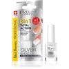 Eveline Cosmetics Nail Therapy Professional Total Action 8-in-1 Rinforzante Unghie con Particelle d'Argento - Rafforza e Rivitalizza Unghie Fragili, 12ml