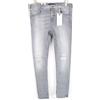 SCOTCH & SODA Dart Jeans Uomo W32/L32 Grigio Super Skinny Distressed Lavati