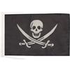 AZ FLAG Bandiera Pirata Jack Rackham 45x30 cm - Bandierina Dei Pirati - Teschio 30 x 45 cm Cordicelle