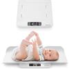 Bagail Bilancia per Bambini con Vassoio di Sicurezza Confortevole, Può Essere Utilizzata Anche Come Bilancia per Neonati, Bilancia per Animali Domestici, Bilancia Digitale per Bambini Fino a 30Kg