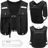 JOTOL Gilet Zaino Trail Running per Uomo e Donna con Borraccia Morbida 500ml, Cinghie Pettorali Regolabili, Leggero & Traspirante, Running Vest per Maratona Jogging Ciclismo Escursione