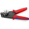 KNIPEX Spelacavi di precisione con lame sagomate con impugnature multicomponente 195 mm, 12 12 13