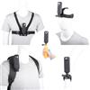 YEHOLDING 10 in 1 Action Cam Kit per Insta360 X5,X4 Air,X4,X3,X2,Ace Pro,Ace, Pettorina, Cinghie per testa, Fascia da polso, Clip per Zaino,Impugnatura Galleggiante Compatibile con GoPro Hero, SJCAM