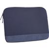 T'nB - Custodia per PC portatile Color-Navy, Memory Foam 5 mm, interno morbido touch, design elegante, compatibile fino a 14 pollici - Blu marino