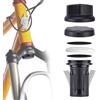 BSSOK AirTag Supporto per bicicletta nascosto per forcella, protezione antifurto, supporto per bicicletta, impermeabile, per forcella ammortizzata MTB con diametro interno 18-30 mm (AirTag non