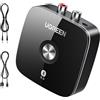 UGREEN Ricevitore Bluetooth 5.3 EDR HiFi Jack 3.5mm 2RCA Adattatore Audio Integrato A2DP Hifi Musica Stereo con Cavo e AUX per Amplificatore Altoparlanti