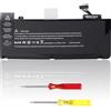 OPAHUTER 63.5WH A1322 A1278 High-Performance Batteria sostitutiva per Mac Book Pro 13 inch Mid 2009 2010 2011 2012, for Mac Book Pro A1278 Batteria- Identifier Mac BookPro 10.95V 6000mAh