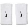 Nike Unisex Swoosh Classic Doublewide 2Pk Banda sudatoria White/Black One Size