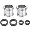 QUARKZMAN 2Pcs Adattatore Aeratore Rubinetto, M20 Maschio A M22 Maschio Con Guarnizione, Lunghezza 18mm