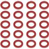 VGOL Guarnizione di scarico dell'olio del cambio 90430-08020 compatibile con motore fuoribordo Yamaha 6-300, 20 pezzi