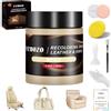 cenozo 250g Beige Kit Riparazione Pelle,Smacchiatore Sedili Auto,Ripara Pelle Divano Graffio,Pelle Rinnova Volante in Pelle,Tintura per Pelle Scarpe,Giacca,Sofa,Sedili Auto