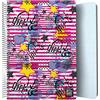 Grafoplás | Taccuino con copertina in plastica | 80 fogli a quadretti 4 x 4 90 g | Dimensioni a libro | Spirale | Collezione Design Bits&Bobs Pop Up Design Girl | Certificato FSC