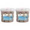 Dehner Natura Premium Mangime per uccelli selvatici, palline per cinciallegre, senza rete, 30 pezzi, 90 grammi ciascuno (2,7 kg) (Confezione da 2)