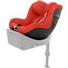 CYBEX Gold Seggiolino Auto Sirona G i-Size Plus, Per Bambini da 3 Mesi a 4 Anni (Dalla Nascita con Riduttore per Neonati), Max. 19 kg, 61 - 105 cm (Da 40 cm con Riduttore per Neonati), Hibiscus Red