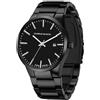 OFFCUP Orologio Uomo Orologio Analogico al Quarzo Orologio da Uomo Cronografo Orologio da Polso Casual Orologi Sportivo Moda Classico Elegante Con Cinturino in Acciaio Con Data -Argento