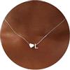 TINGN Collana in oro a forma di cuore con lettere, per donne e ragazze, placcata oro 14 carati, ciondolo a forma di cuore, gioiello personalizzato, regalo di compleanno per bambini, donne, adolescenti
