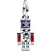 PHCLASY Ciondolo Natale Charm Giorni di Festa Pendente Compatibile Europei Bracciale Collane da Donna