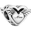 PHCLASY 2025 Graduation Cuore Charms Compatibile con Bracciali e Collane Europei, Stagione di Laurea Per le Donne