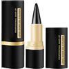 Nurvidis Quick-Dry Matte Eyeliner Pen, Black Gel Eyeliner Pencil Set Natural Cream Smudgeproof Gel Eyeliners Stick Crayon Eye Liner for Women Girls Goth Makeup Set (Black)