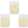 Iensen 300 fogli di sapone portatili per lavare le mani, mini fogli di sapone profumati, sapone solubile usa e getta per viaggi all'aperto, campeggio, escursionismo (giallo)