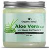 Organic Netra Pure Aloe Vera Gel with Vitamin C & E for Skin, Face and Hair Helps to Repair and Smoothens Hair Relax and Renew Your Skin and Scalp Paraben Free & Sulphate Free, 200gm