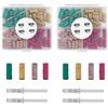 Xynovate Bande Piccole per La Levigatura Delle Unghie, 120 Pezzi Nastri Abrasivi Manicure, 120/150/180/240 Grani, Levigatrice per Ughie Premium per Manicure E Pedicure