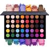 Beauty Glazed Ombretti colorati Contorno trucco Palette di ombretti metallici Trucco Mat Shimmer 40 Colori Altamente pigmentato Professionale Caldo Naturale Bronzo Neutro Fumo Cosmetico