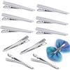 Fangehong 100pz Mollette per Capelli de Coccodrillo, Alligatore Clip per Capelli Metallo, Fermacapelli Dentato per DIY Artigianali Hairbow, Becchi per Capelli per Donna Ragazze Parrucchieri, 45mm
