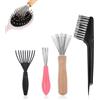 Elegance-go Strumento Pettine di Pulizia,4 Pezzi Spazzola per Capelli Spazzola per La Pulizia Strumento di Pulizia per Pulizia dei Capelli Mini Strumento per Rimuovere Capelli,Polvere,Sporco