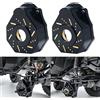Runup 2 pezzi RC in ottone pesante contrappeso portale Drive alloggiamento sterzo per TRX4 TRX6 1/10 RC Crawler Auto Upgrade Parti