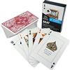 Bullets Playing Cards, Skat - Tavola per carte (foglia francese), in plastica, 2 caratteri angolari, indice standard, 57 x 88 mm