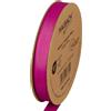 Halbach Seidenbänder Nastro in grosgrain di alta qualità, larghezza: 13 mm, lunghezza: 25 m, nastro regalo sostenibile in poliestere riciclato, ideale come nastro, colore: rosa