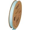 Halbach Seidenbänder Nastro in grosgrain di alta qualità, larghezza: 13 mm, lunghezza: 25 m, nastro regalo sostenibile in poliestere riciclato, ideale come nastro, colore: menta chiaro