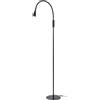 LUCIDE ZOZY - Lampada da terra con lampada da lettura - LED Dim. - 1 x 4 W 3000 K - 3 StepDim - Nero