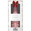 Cereria Di Giorgio - Candela Laccata a forma di Albero di Natale - Colore Rosa Polvere - Altezza 19 cm - Con Astuccio Decorato - Idea Regalo Artigianale - Christmas Collection