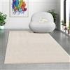Mias Teppiche Mia's Teppiche Comfort Tappeto moderno a pelo corto, lato inferiore antiscivolo, lavabile fino a 30 gradi, morbidissimo, effetto pelliccia, Crema, 160 x 220 cm