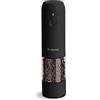 TLYSXPRO Macina Pepe Elettrico Ricaricabile USB-C, Grana Regolabile, Macinapepe Automatico con Luce LED e Spazzola di Pulizia, Accessori Cucina Moderni (1 Pezzo, Nero)