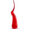 Gocce di Murano Corno Portafortuna Artigianale Made in Italy in vetro di Murano Lavorato a Mano Secondo la Tradizione degli Artigiani di Murano Scaramanzia Napoletana Idea Regalo