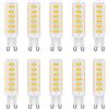 ZFQ Lampadine LED G9 7W, 700LM Equivalente 70W Alogena, Bianco caldo 3000K, 220-240V, Non Dimmerabile, Risparmio energetico, Angolo Di Fascio Di 360 °, 10 Pezzi