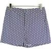 Suitsupply Donna Pantaloncini 40 Blu Rosso Bianco con Motivo Estivo Casual