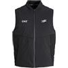 JACK & JONES Insulated Bodywarmer Jcocnz Paris-Scaldacollo Isolante SN, Nero, XL Uomo